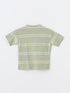LC Waikiki Crew Neck Short Sleeve Striped T-Shirt